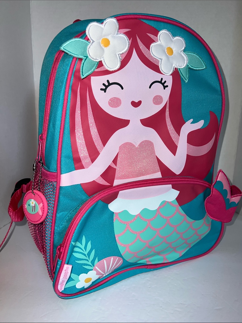 Stephen Joseph Sidekick Kids Mermaid Backpack - Teal and Pink NWT